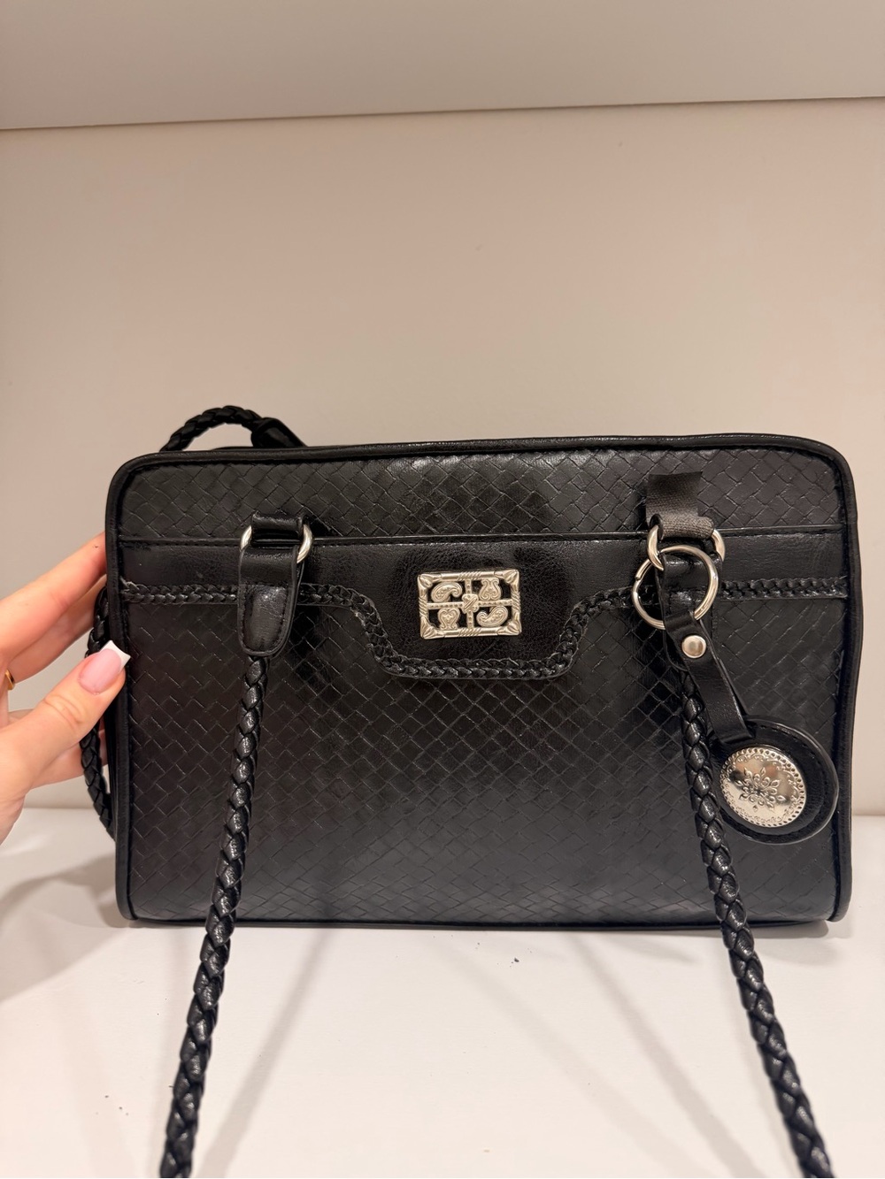Bueno Vintage Shoulder Bag Black Bag
